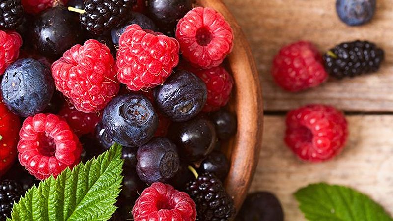 Berries in a Bowl